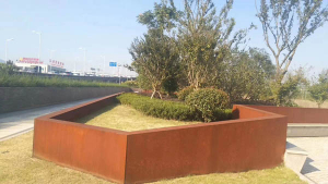 阜平耐候钢挡土墙